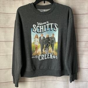 Schitt's Creek Grey Graphic Sweatshirt Long Sleeve XS